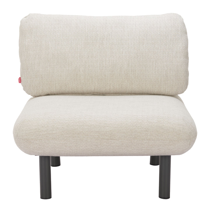 Zuo Aperto Accent Chair Beige