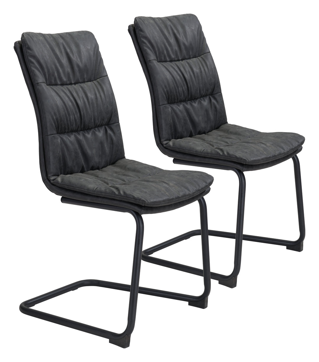 Zuo Sharon Dining Chair (Set of 2) Vintage Black