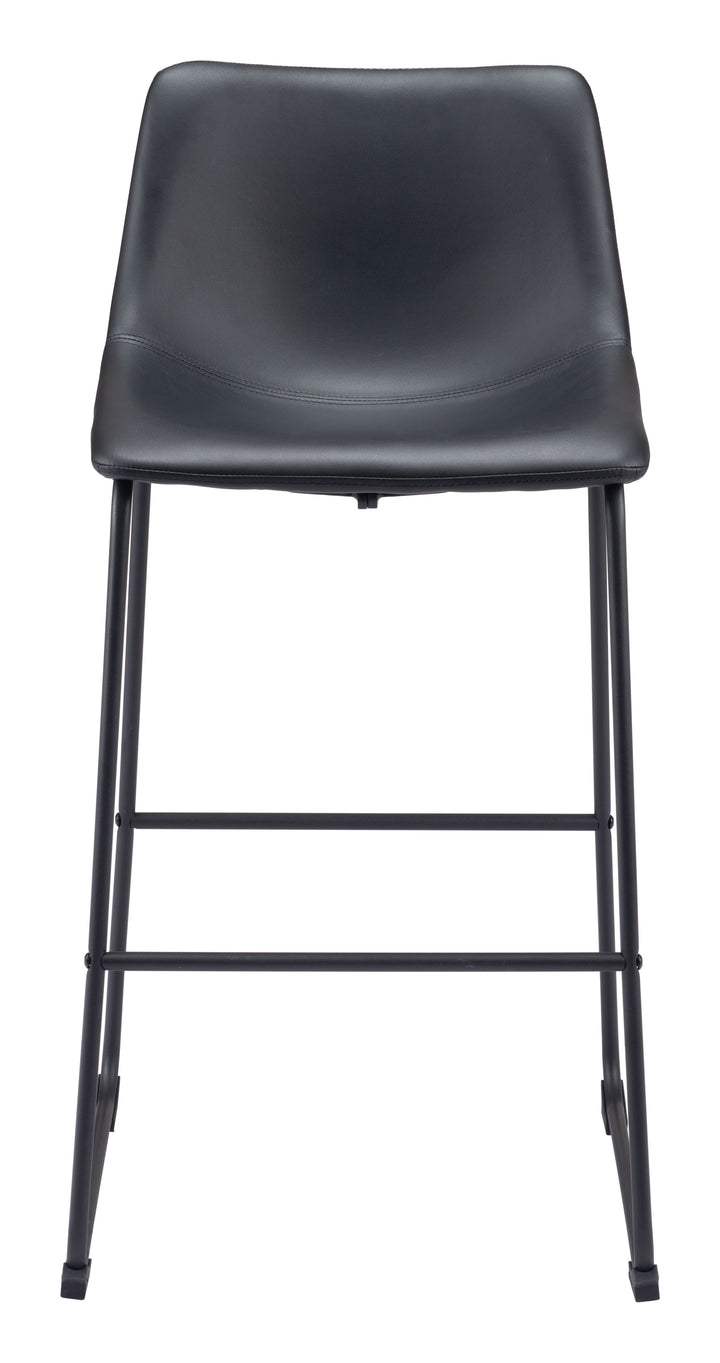 Zuo Smart Barstool (Set of 2) Black