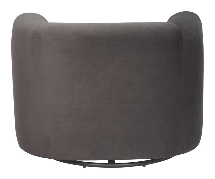 Zuo Mugav Swivel Chair Gray