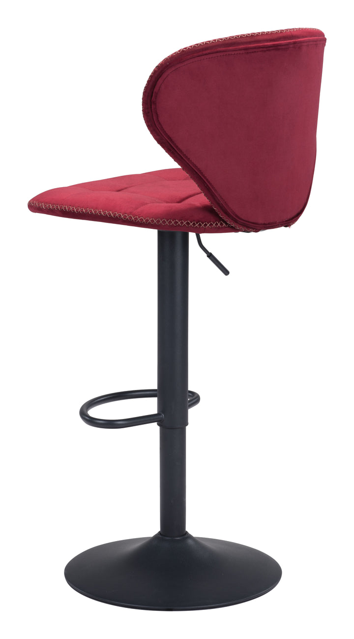 Zuo Salem Barstool Red