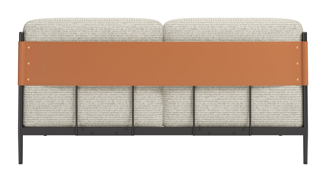 Zuo Stirbe Loveseat Gray