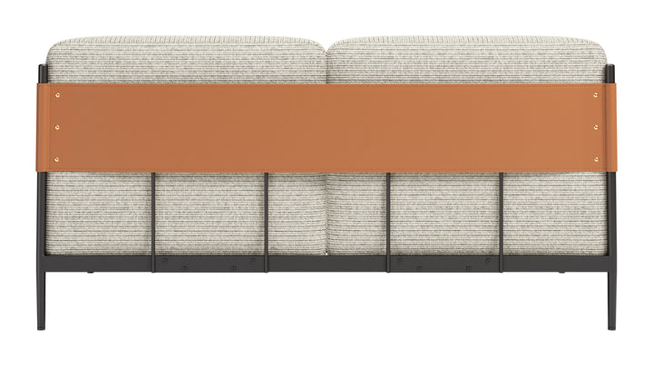 Zuo Stirbe Loveseat Gray