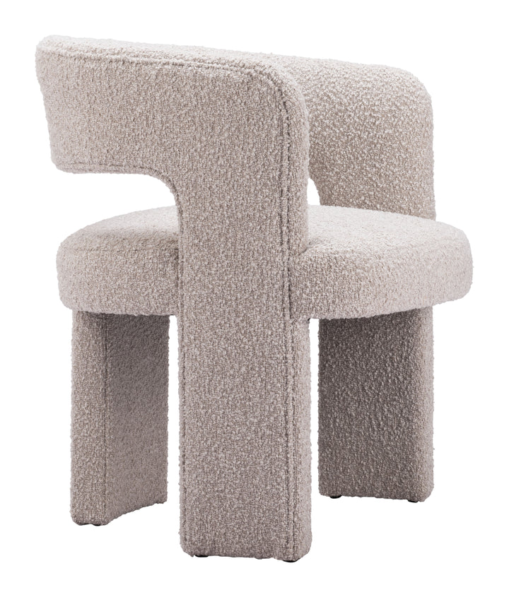 Zuo Java Accent Chair Sandy Beige