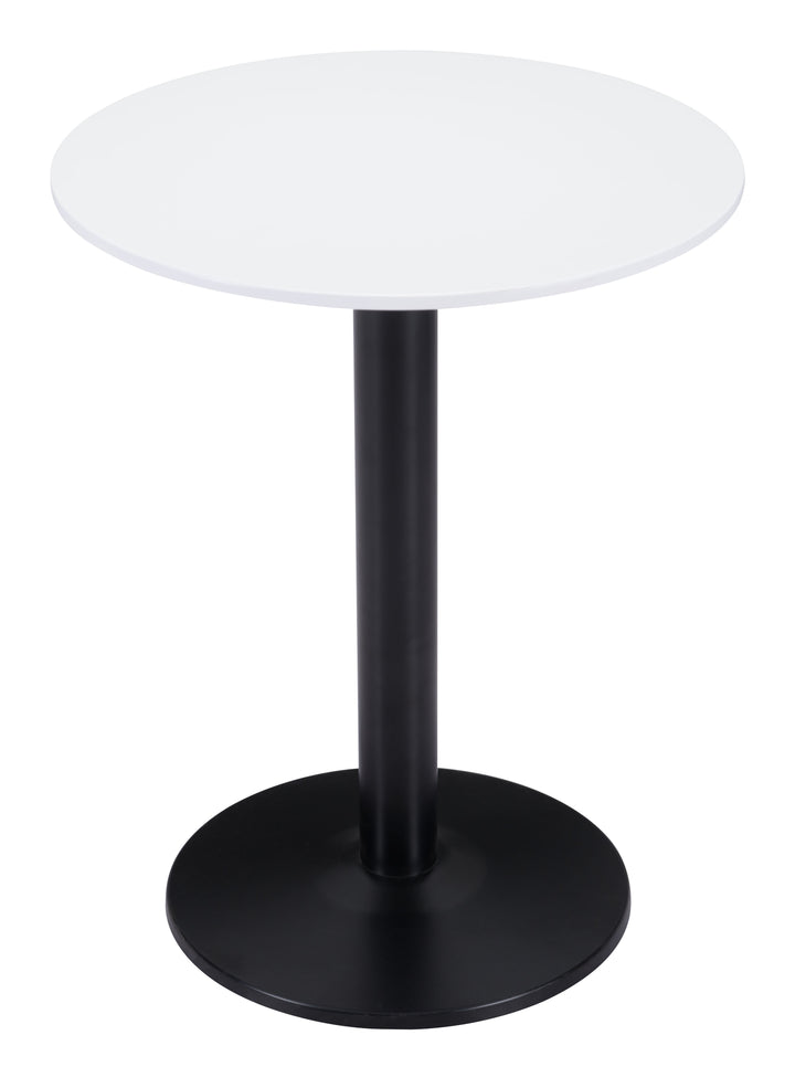 Zuo Alto Bistro Table White & Black