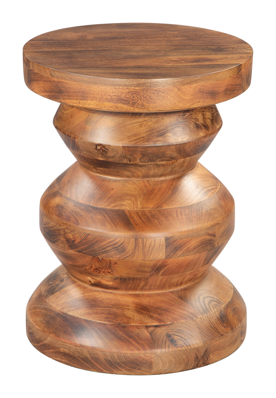 Zuo Kerala Side Table Walnut