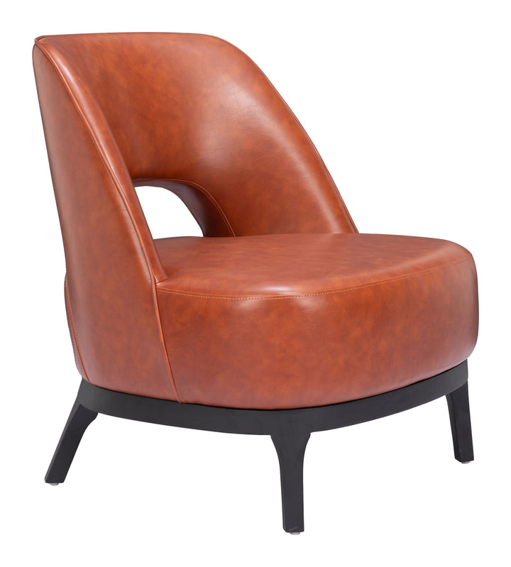 Zuo Mistley Accent Chair Brown