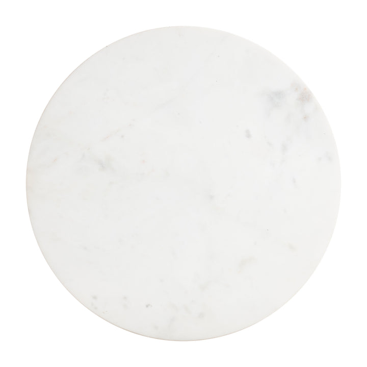 Zuo Mazara Side Table White & Whitewashed