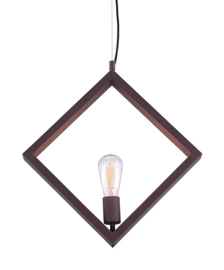Zuo Rotorura Ceiling Lamp Rust