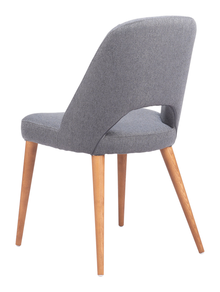 Zuo Leith Dining Chair (Set of 2) Gray