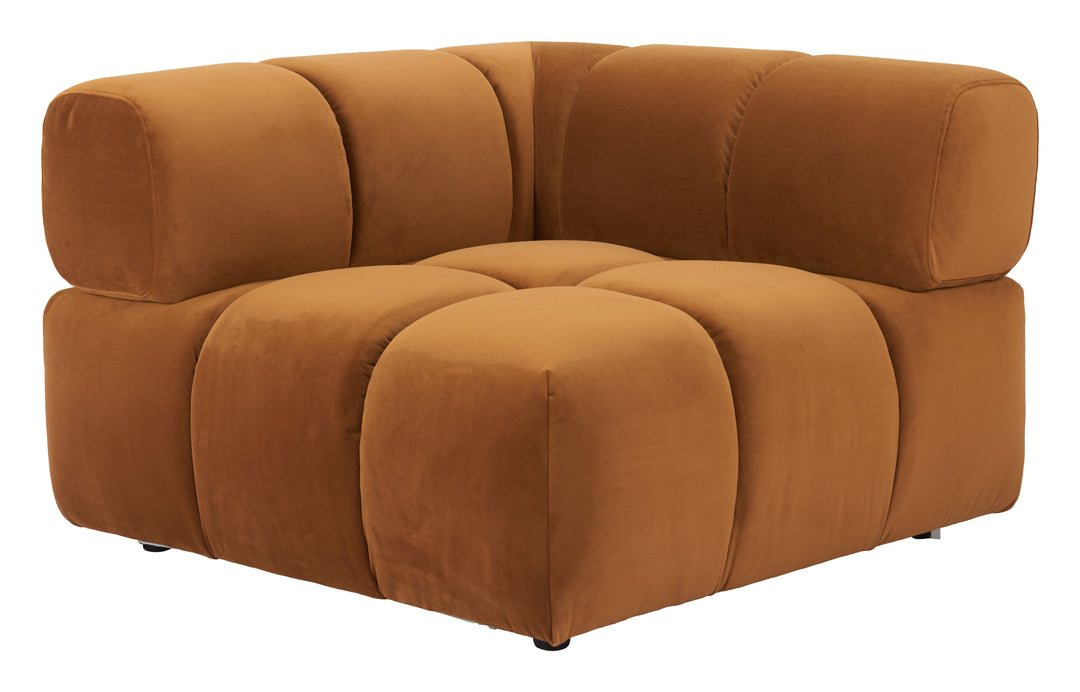 Zuo Rist Corner Chair Brown