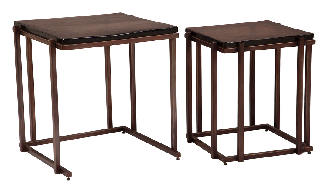 Zuo Shimai Nesting Tables (2-Piece) Bronze