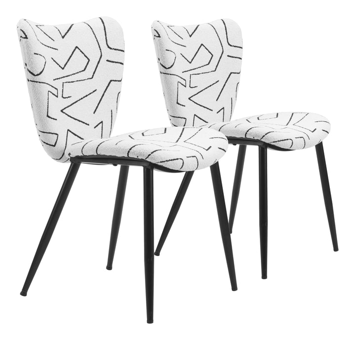 Zuo Prestige Dining Chair (Set of 2) White