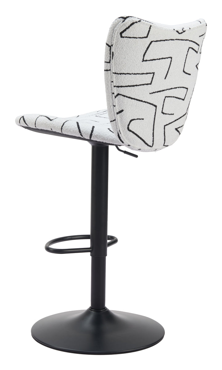 Zuo Elevate Barstool (Set of 2) White