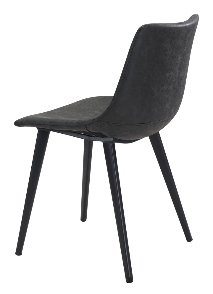 Zuo Daniel Dining Chair (Set of 2) Vintage Black