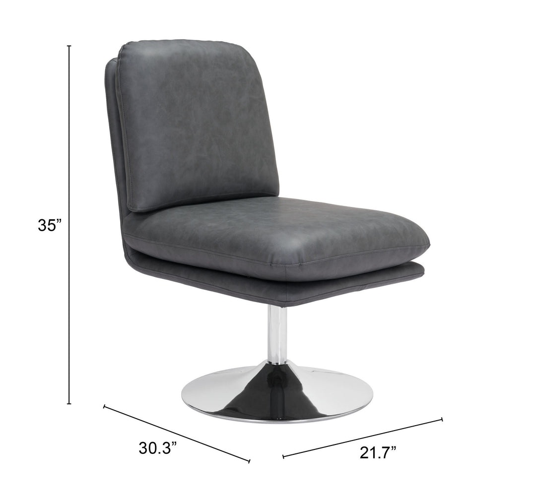 Zuo Rory Accent Chair Gray
