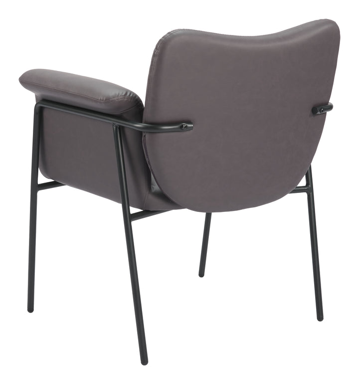 Zuo Heritage Accent Chair Brown