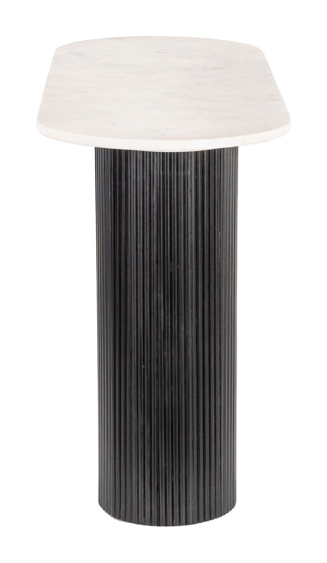 Zuo Izola Console Table White & Black