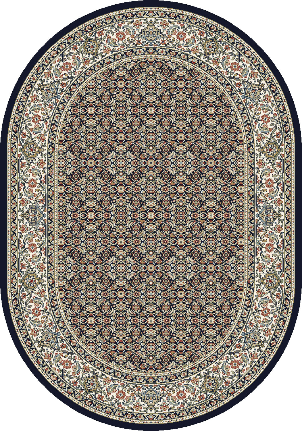 57011-3464 Dynamic Rugs Ancient Garden