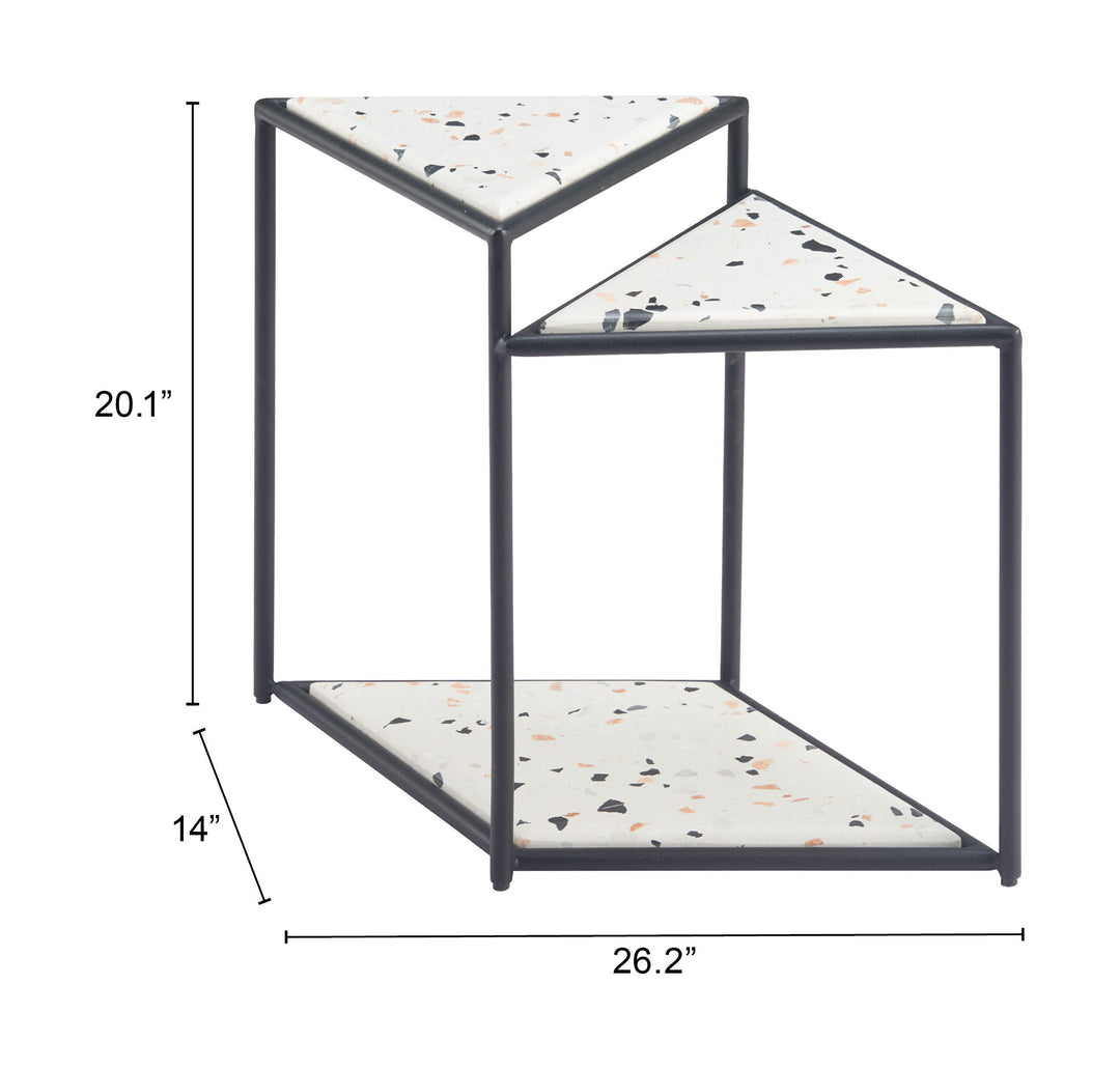 Zuo Miste Side Table Multicolor