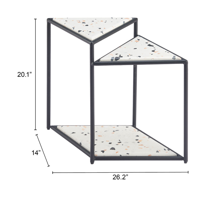 Zuo Miste Side Table Multicolor