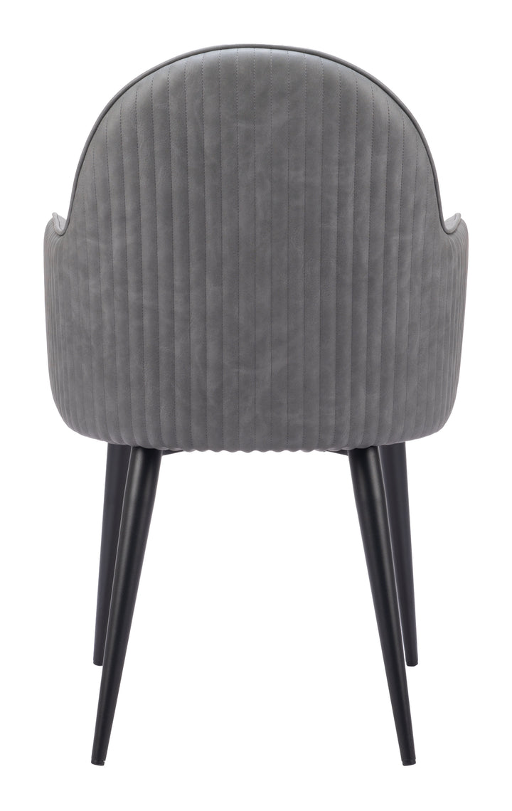 Zuo Silloth Dining Chair Gray