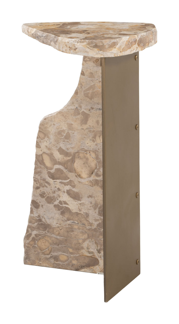 Zuo Surya Side Table Beige