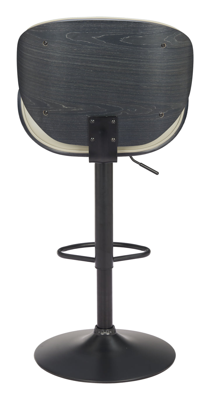 Zuo Meyane Barstool Gray