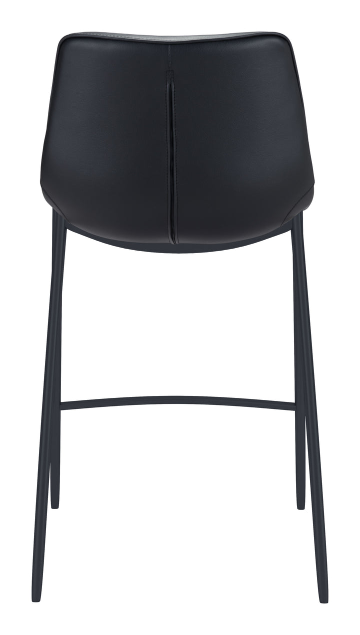Zuo Magnus Barstool (Set of 2) Black