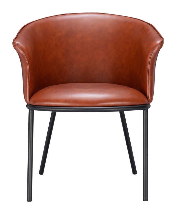 Zuo Garston Dining Chair Brown