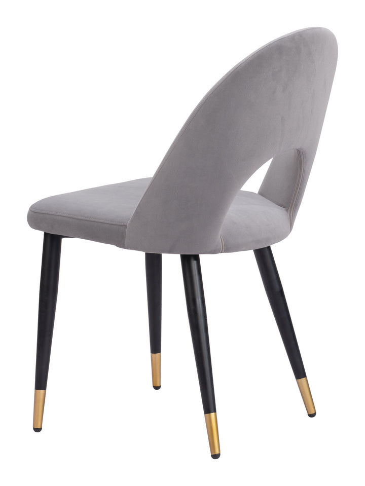 Zuo Menlo Dining Chair (Set of 2) Gray
