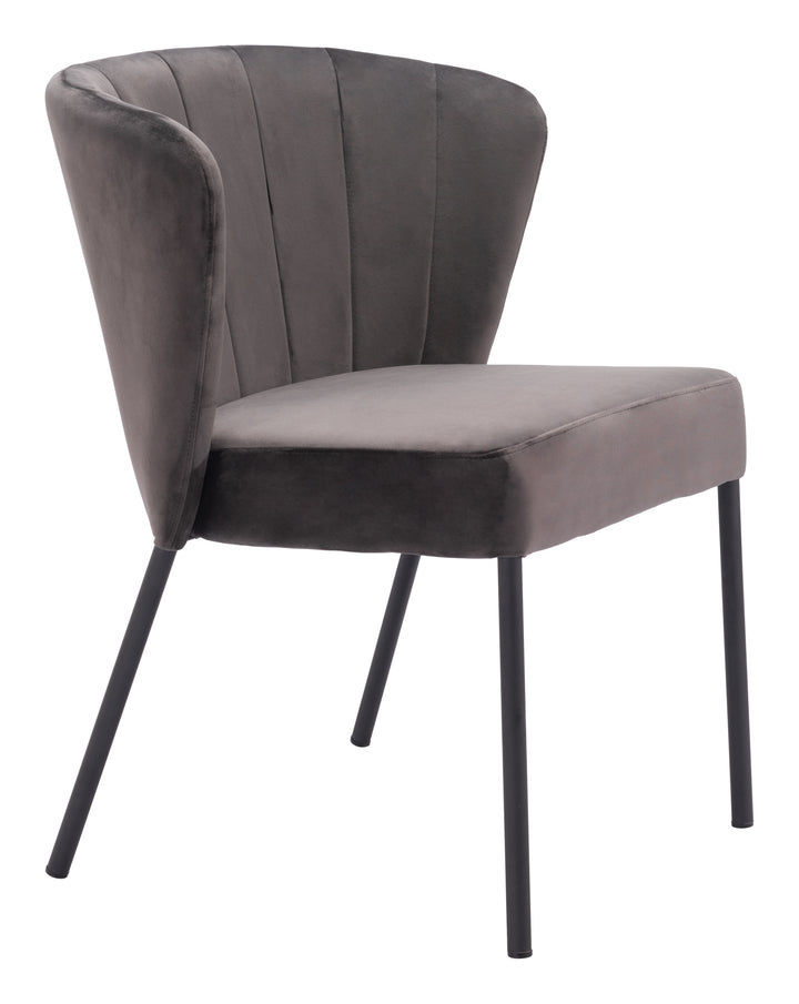 Zuo Aimee Dining Chair (Set of 2) Gray