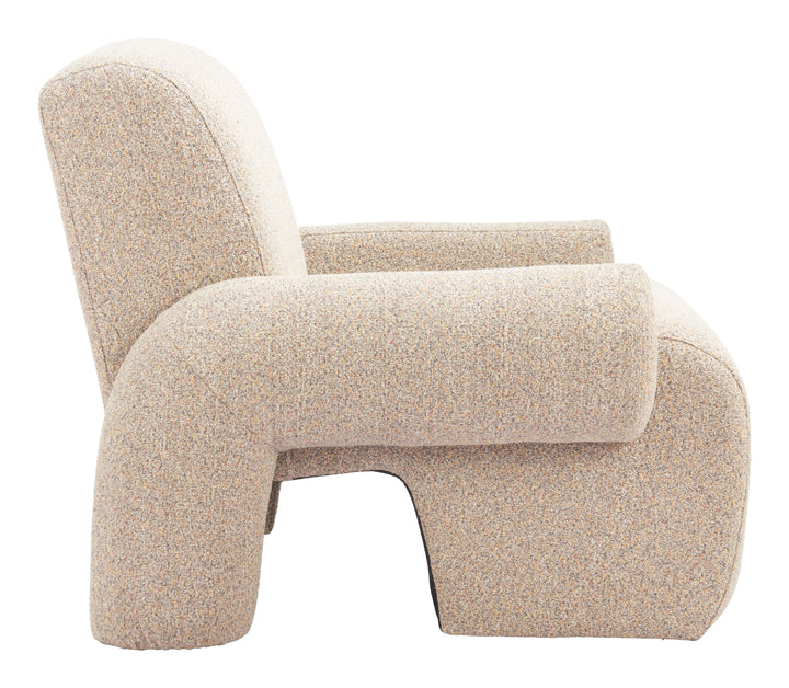 Zuo Rura Accent Chair Heathered Beige