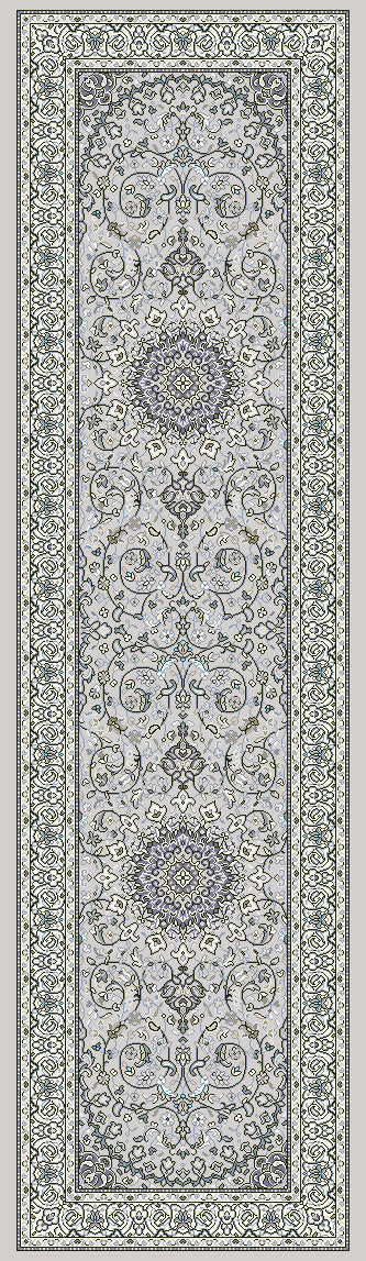 57119-9666 Dynamic Rugs Ancient Garden
