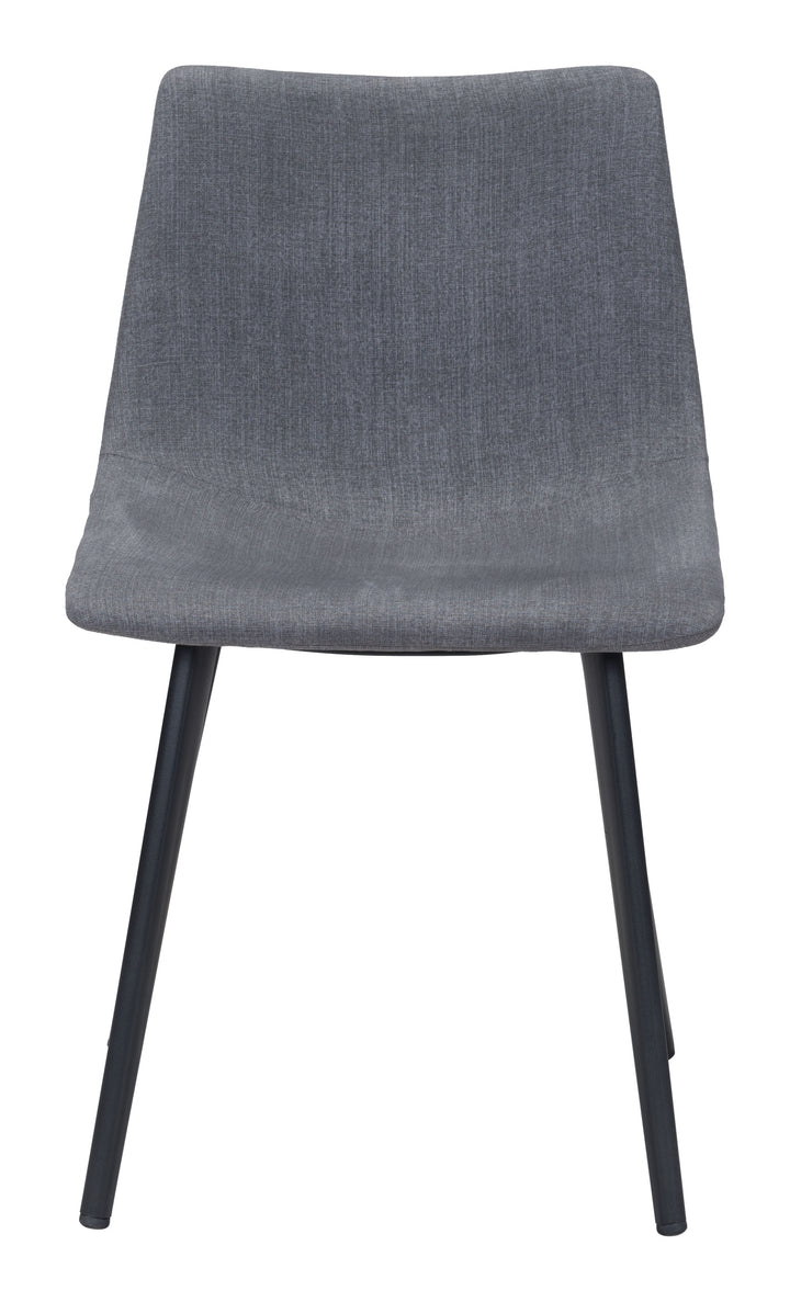 Zuo Daniel Dining Chair (Set of 2) Gray