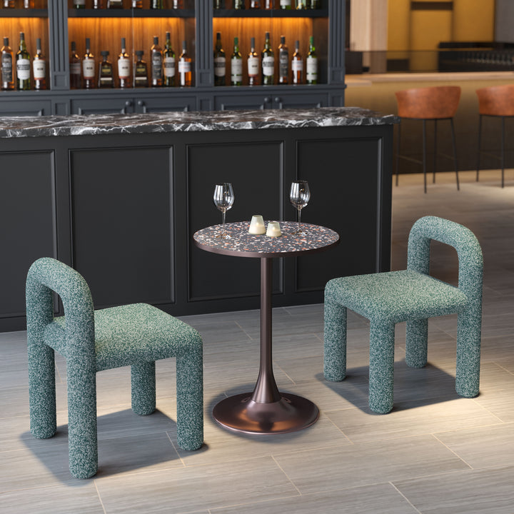 Zuo Bite Bistro Table Black & Bronze