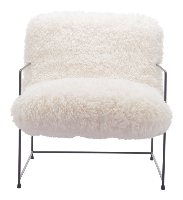 Zuo Pelut Accent Chair White