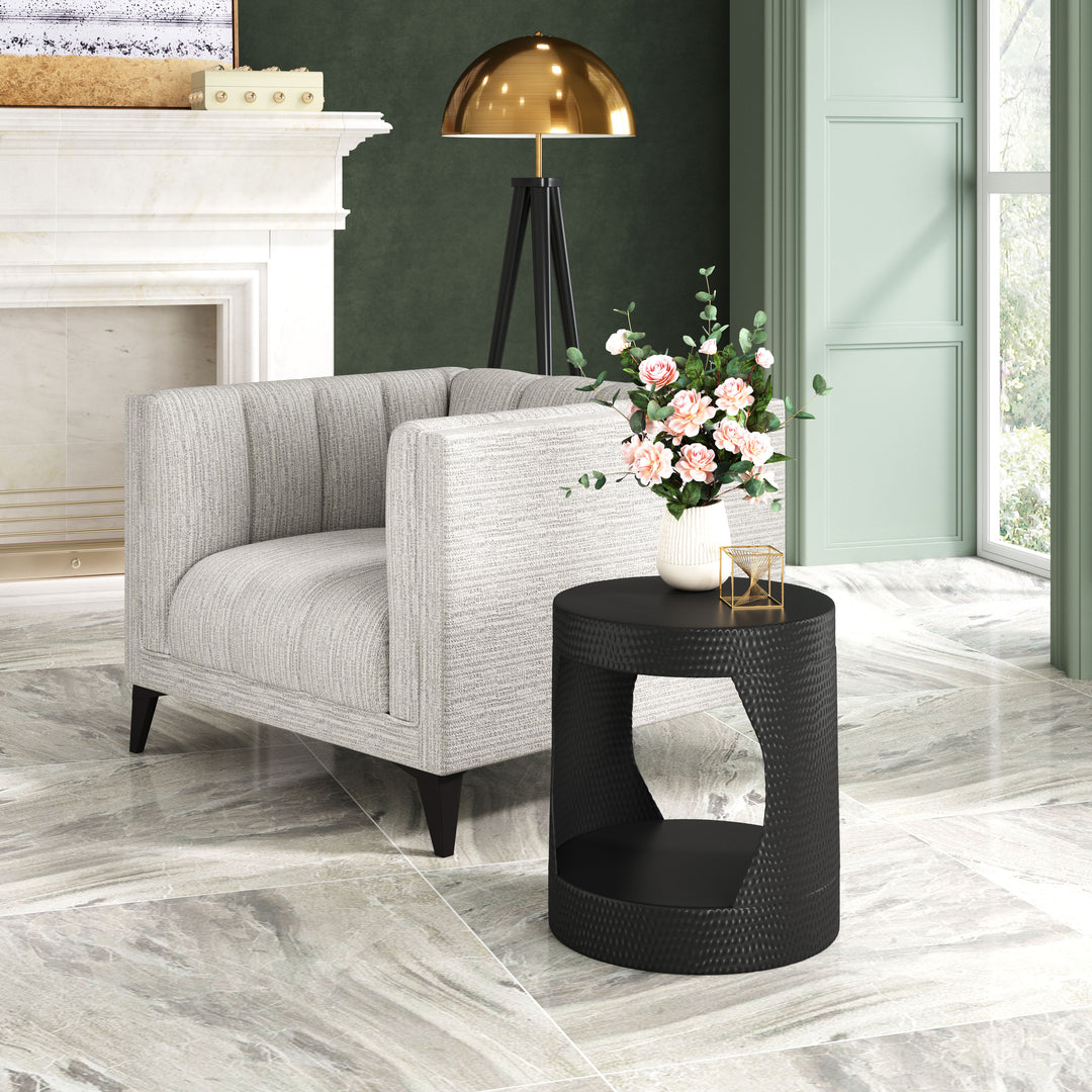 Zuo Nuuk Side Table Black