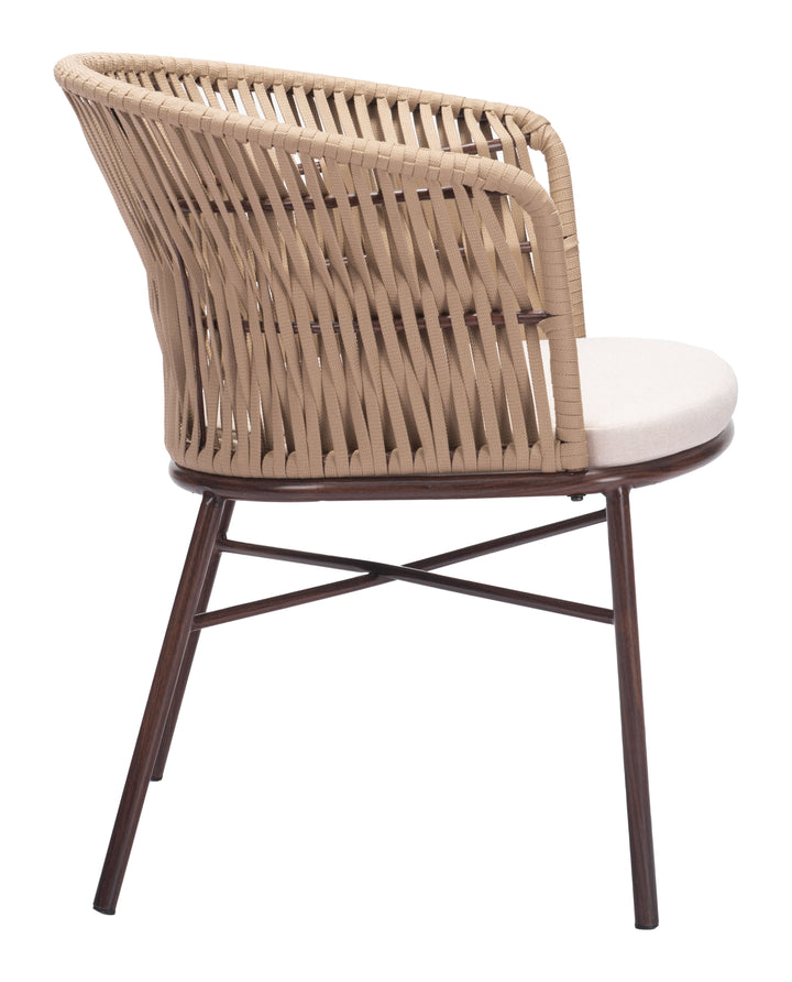 Zuo Freycinet Dining Chair (Set of 2) Natural