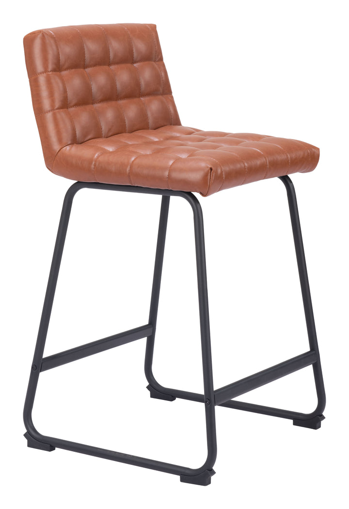 Zuo Pago Counter Stool (Set of 2) Brown