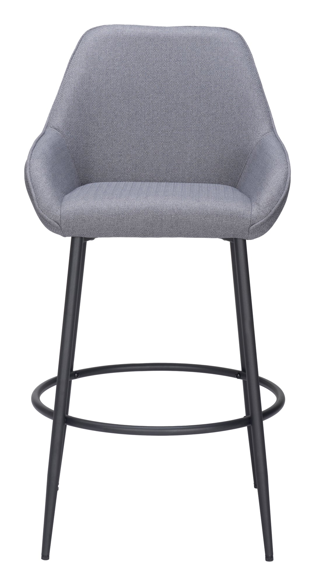 Zuo Vila Barstool (Set of 2) Gray