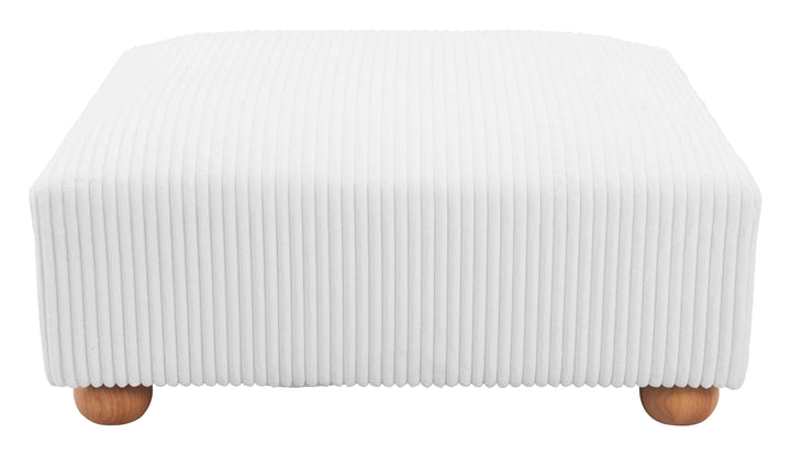Zuo Tayte Ottoman White