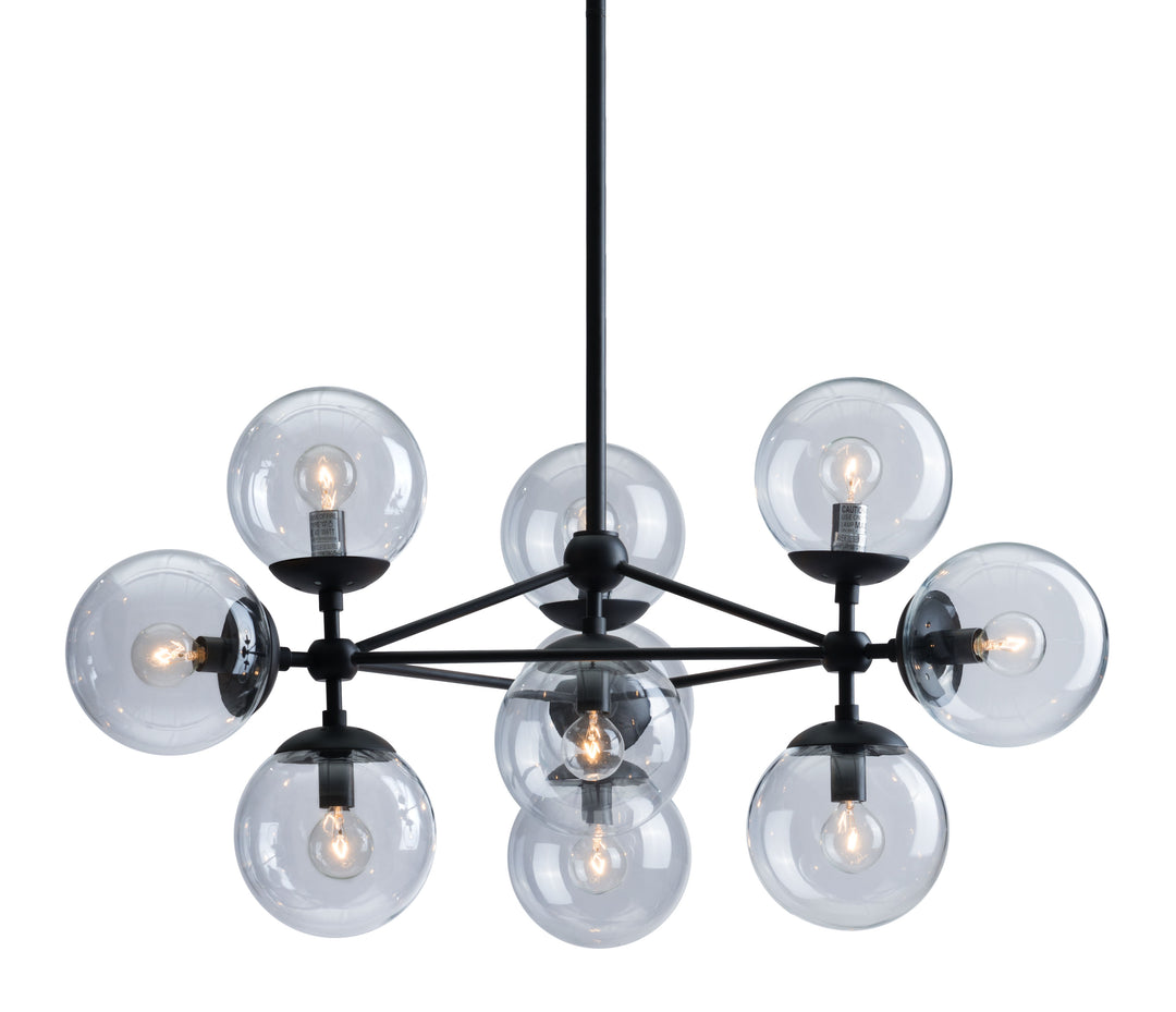 Zuo Belfast Ceiling Lamp Black