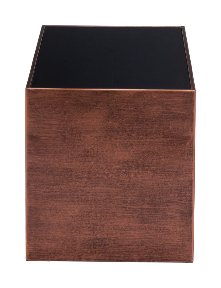 Zuo Aveiro Coffee Table Copper & Black