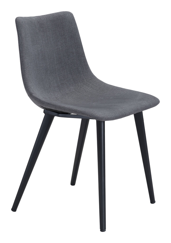 Zuo Daniel Dining Chair (Set of 2) Gray