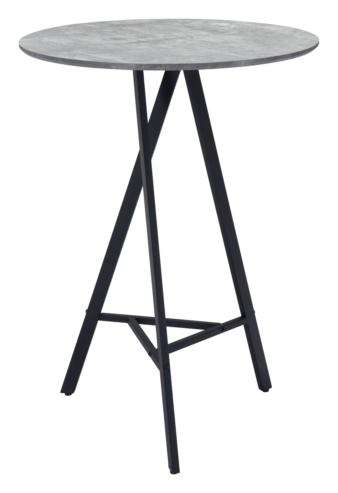 Zuo Metz Bar Table Gray