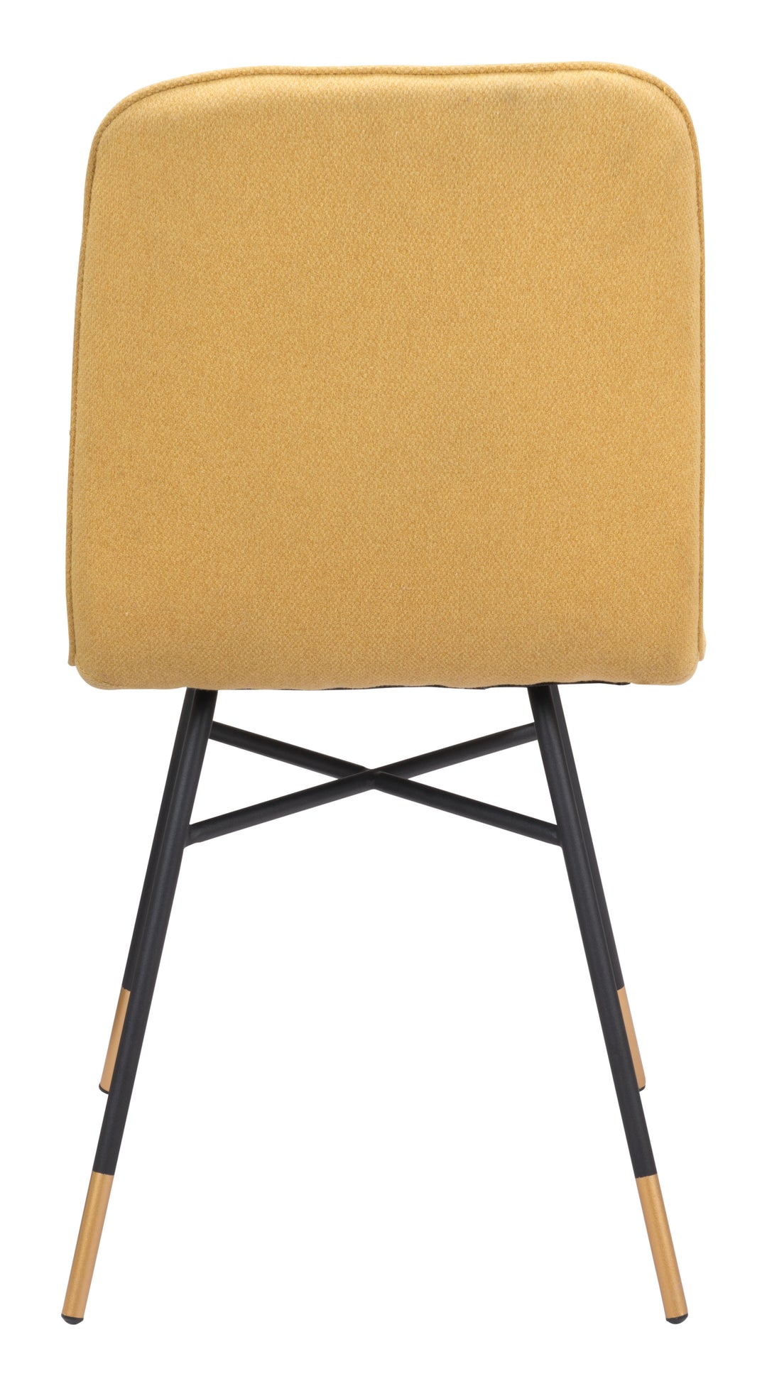 Zuo Var Dining Chair (Set of 2) Yellow