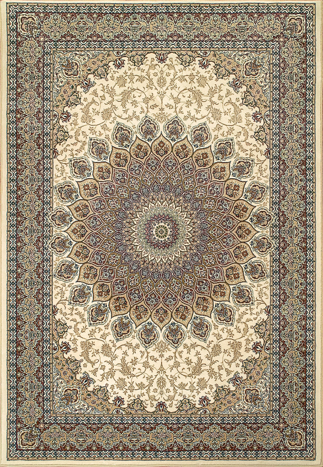 57090-6484 Dynamic Rugs Ancient Garden