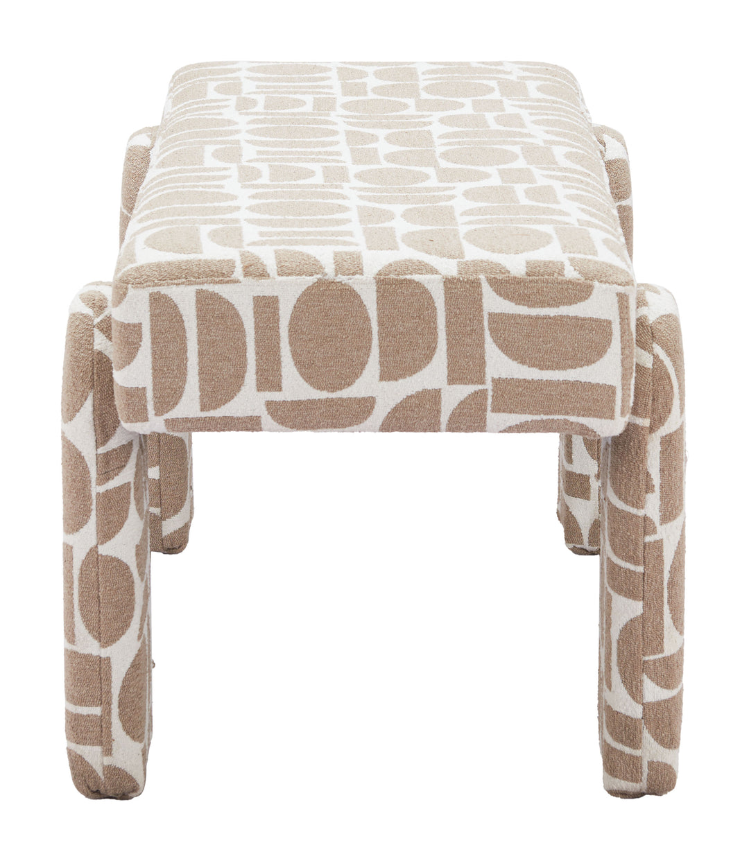 Zuo Blato Bench Gray
