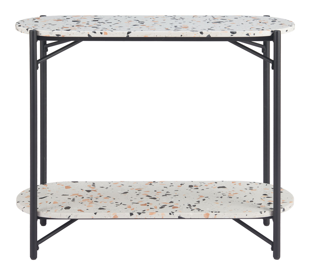 Zuo Tuxedo Console Table Multicolor